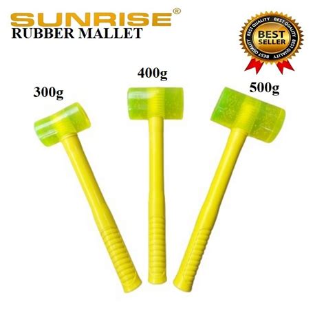 ULA Rubber Mallet Hammer PVC Handle Heavy Duty Shopee Philippines