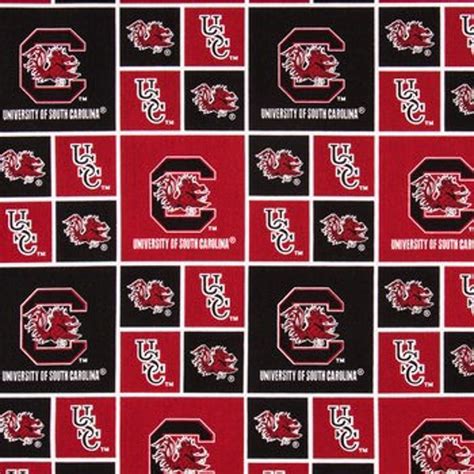 University of South Carolina Fabric University of South - Etsy