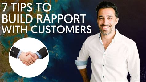 7 Counterintuitive Sales Tips To Build Rapport With Customers YouTube