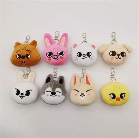 STRAY KIDS SKZOO Bang Chan Felix HyunJin Plush Stuffed Toy Doll Key Ring 15cm EUR 13,01 ...