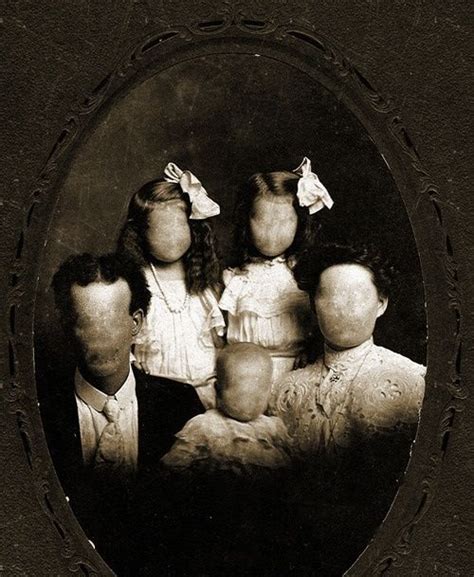 Faceless Creepy Vintage Creepy Pictures Creepy Photos