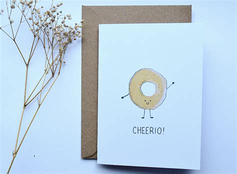 Sorry Youre Leaving Card Goodbye Card Cheerio” Urban Makers