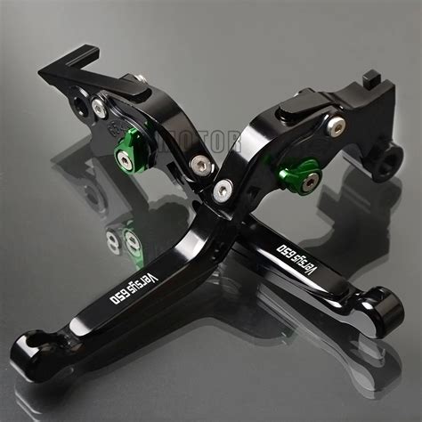 Leviers De Frein Et D Embrayage Moto En Aluminium CNC Ajustables