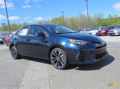 2017 Galactic Aqua Mica Toyota Corolla Se 119767184