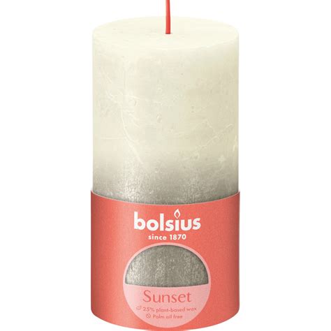 Bolsius Rustik Kerze Sunset Mm Perle Champagner Kaufen Bei Obi