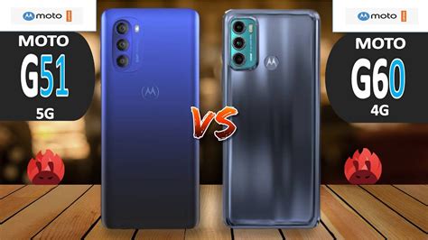 Moto G51 5G V S Moto G60 4G Detailed Comparison Antutu Camera Etc