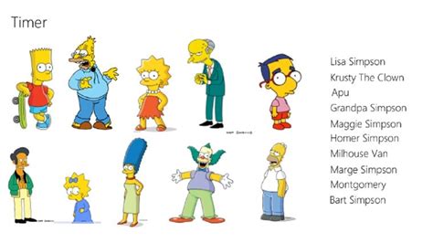 Simpsons Characters Wallpaper - WallpaperSafari