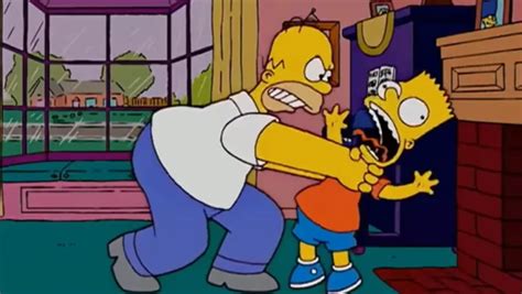 La Razón Por La Que Homero Ya No Estrangulará A Bart En Las Nuevas Temporadas De Los Simpson