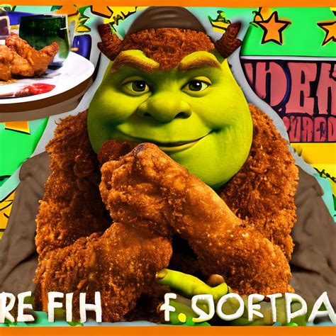 Shrek Eats Fried Mud Chicken And Drink Mud Juice By Kelapatambang On
