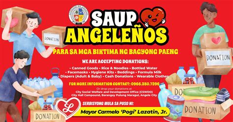 Angeles City To Send Relief Goods To Paeng Victims Punto Central Luzon