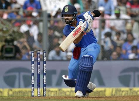 Virat Kohli Anchors Indias Innings With A Century And Goes Past Ricky