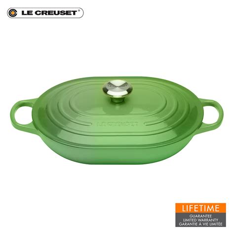 Le Creuset Signature Oblong 31 Cm Bamboo Green Im Suhl S