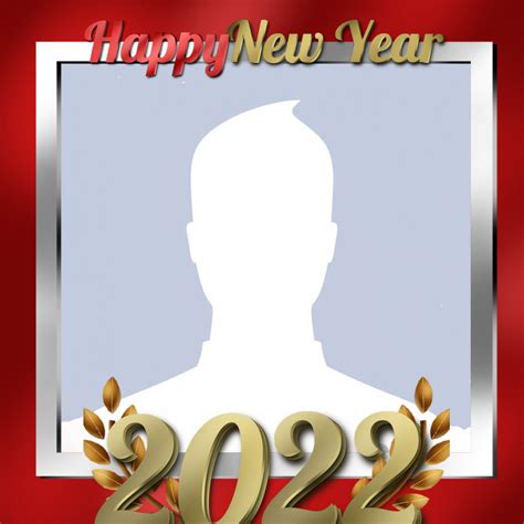 Happy New Year 2022 Profile Picture Frame