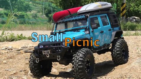 Traxxas Trx 4 Jeep Rubicon Jk Small Picnic Youtube