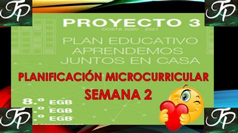 Proyecto 3 Semana 21 PlanificaciÓn Microcurricular BÁsica Superior De Todas Las Áreas Youtube