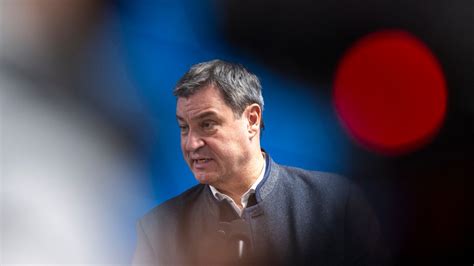 Markus Söder über Kanzlerkandidatur bei der Union Wie beim