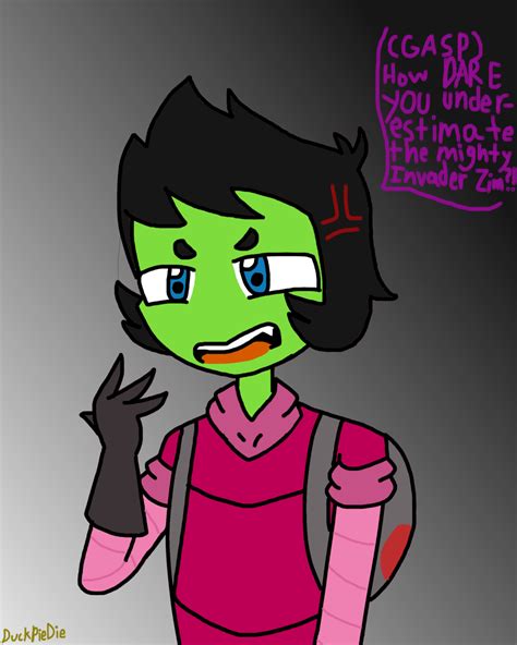 Invader Zim In His Human Disguise Lol TheDrawingAddict Illustrations