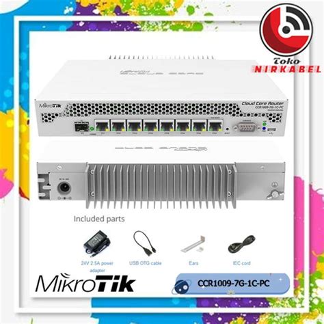 Promo MikroTik CCR1009-7G-1C-PC CCR1009 7G 1C PC Diskon 23% di Seller ...