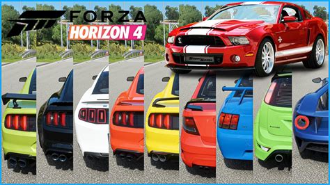 Forza Horizon 4 Top 18 Fastest Ford Cars Top Speed Battle Upgrade