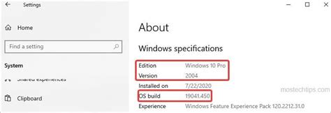 Find Out Windows Version Mos Tech Tips