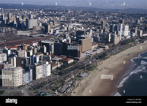 The "Golden Mile" of Durban's beach front Stock Photo - Alamy