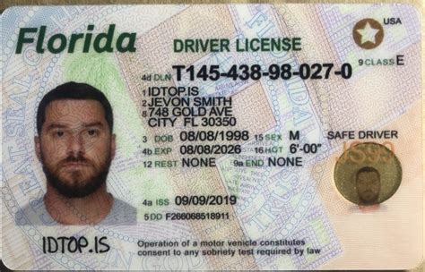 Florida Fake ID Buy Scannable Fake IDs IDTop