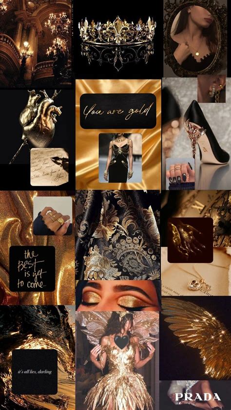 Black And Gold Aesthetic Black And Gold Aesthetic Gold Aesthetic