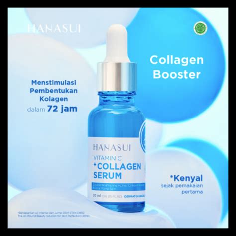 Jual Hanasui Vitamin C Collagen Serum New Look Improved Formula