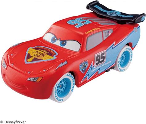 TAKARA TOMY Disney Cars Tomica C 24 Lightning McQueen Ice Racing Type