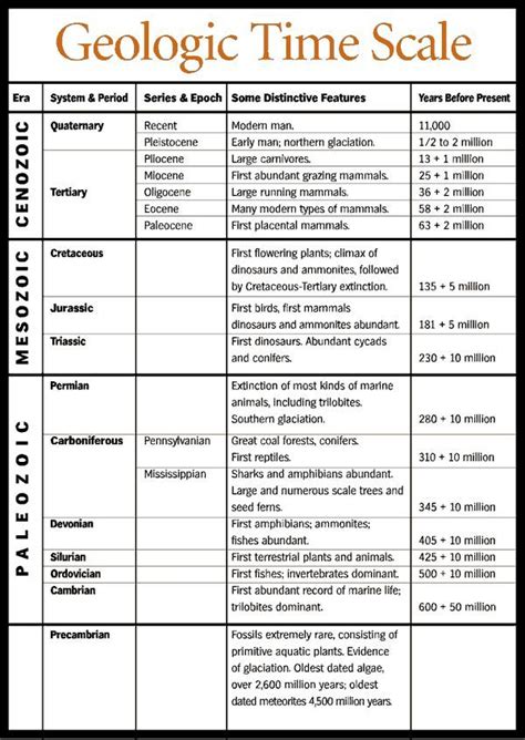 Sherpa Guides | Georgia | Coast | Geologic Time Scale in 2020 | Earth ...