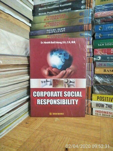 Jual Buku Asli Corporate Social Responsibility Di Lapak Toko Buku