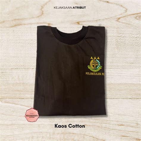 Jual Kaos Premium Bordir Logo Kejaksaan Shopee Indonesia