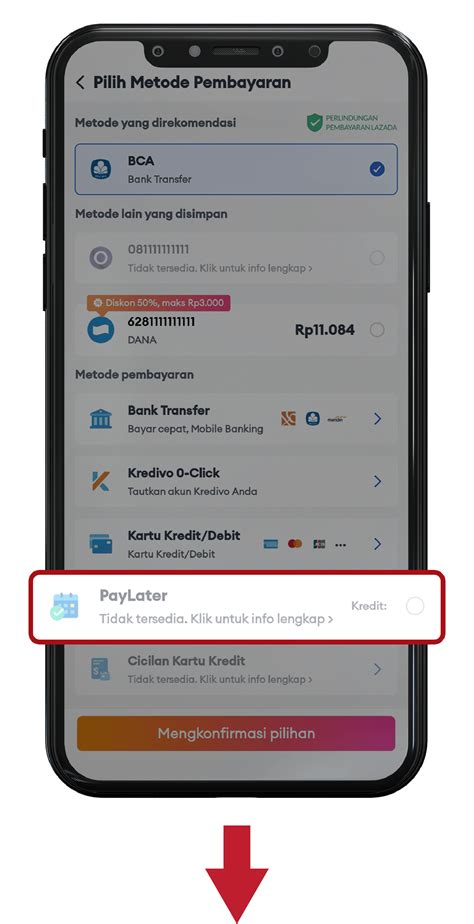 Mengapa Saya Tidak Bisa Melakukan Pembayaran Dengan Pay Later Lazada