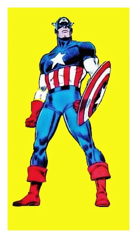 Captain America By John Romita Sr Captain America Comic Captain