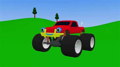 Monster Trucks For Children Mega Kids Tv Youtube