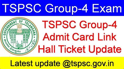 Tspsc Group Hall Ticket Tspsc Tspsc Group Tspsc Group