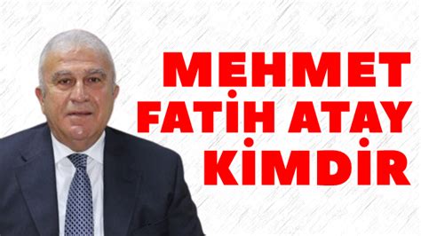 Mehmet Fatih Atay Kimdir Biyografiler