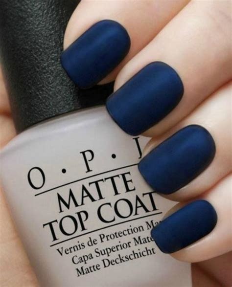 Matte Navy Manicureopi Russian Navyopi Matte Top Coat Nail Polish Set