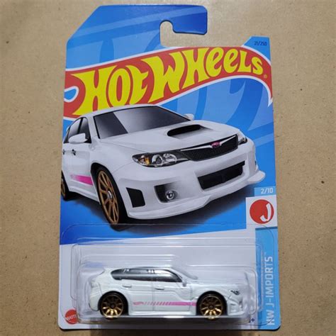 Jual HOT WHEELS SUBARU WRX STI HW J IMPORTS WHITE PINK Shopee