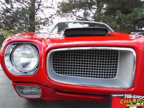 1971 Pontiac Firebird Formula 2Dr Coupe 75177 Miles Carousel Red