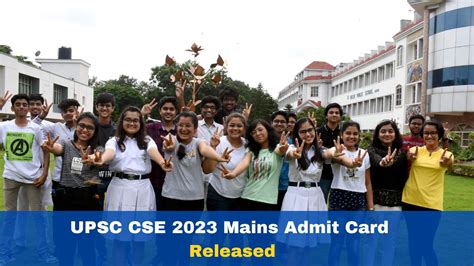 Upsc Cse Mains Admit Card Released At Upsc Gov In Exams To Begin