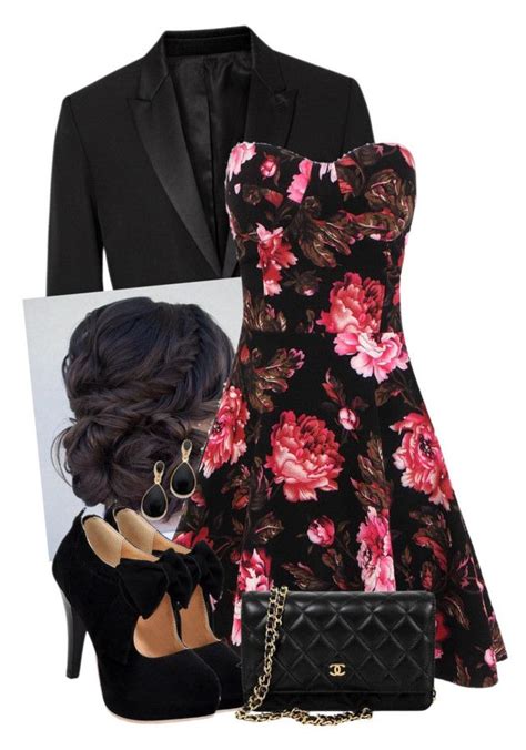 His Jacket On Her Shoulders ♥ By That Artist Love Liked On Polyvore Cocktail Dress Emerging