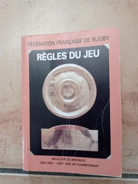 Livre R Gles Du Jeu F D Ration Fran Aise De Rugby Eur