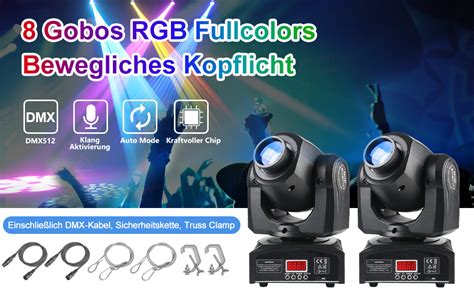 Pack W Lyre Led Luminaires T Te Rotative Dmx Lumi Re De Sc Ne