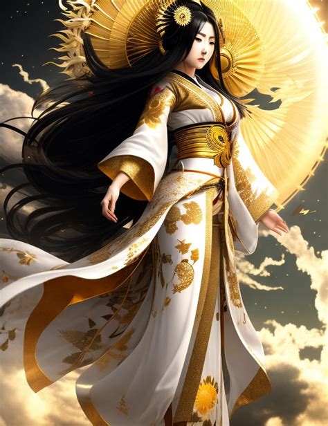 Mythology Amaterasu Sun Goddess By Thenerdywonder On Deviantart