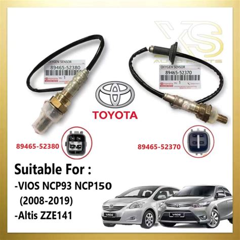 O2 Oxygen Sensor Lambda Sensor Toyota Vios Yaris NCP93 NCP150 Altis