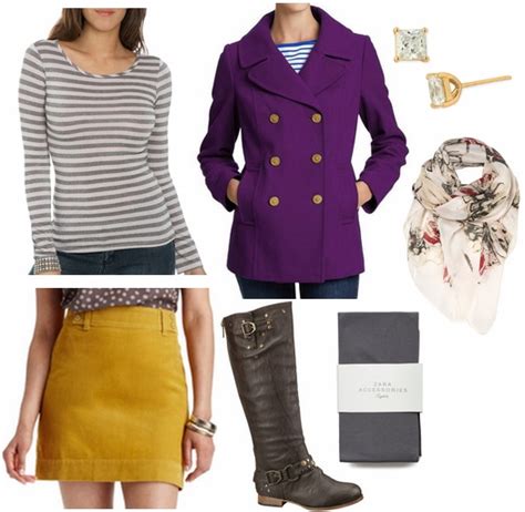 Color Combo to Try: Purple + Yellow - College Fashion