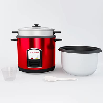 Jamuna Jsrc K Double Pot Rice Cooker Red Jamuna Electronics