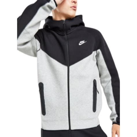 Nike Tech Fleece Full Zip Hoodie Grey • Prices