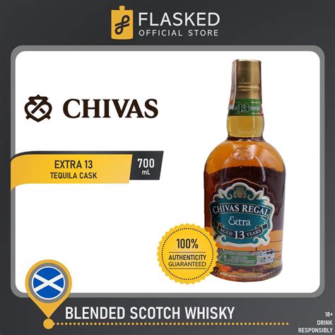 Chivas Regal Extra 13 Year Old Tequila Cask Blended Scotch Whisky 700ml